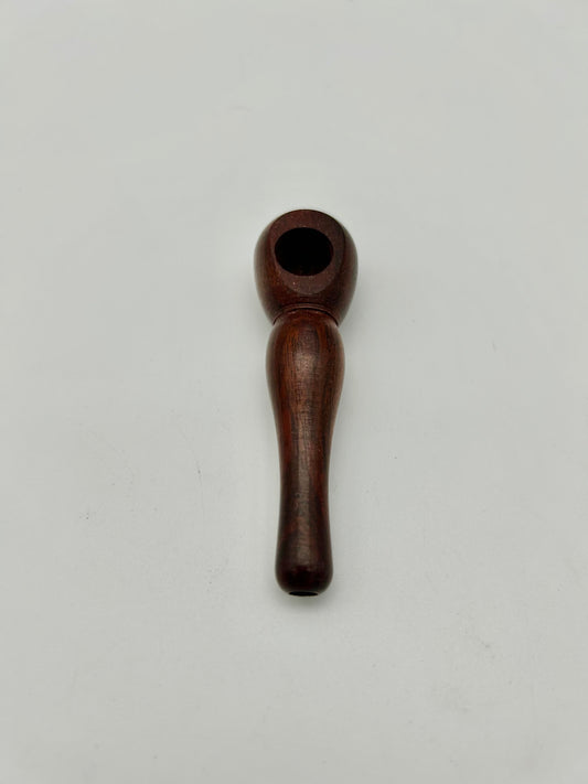 Rosenholz Pfeife, 7cm, Ganja Head