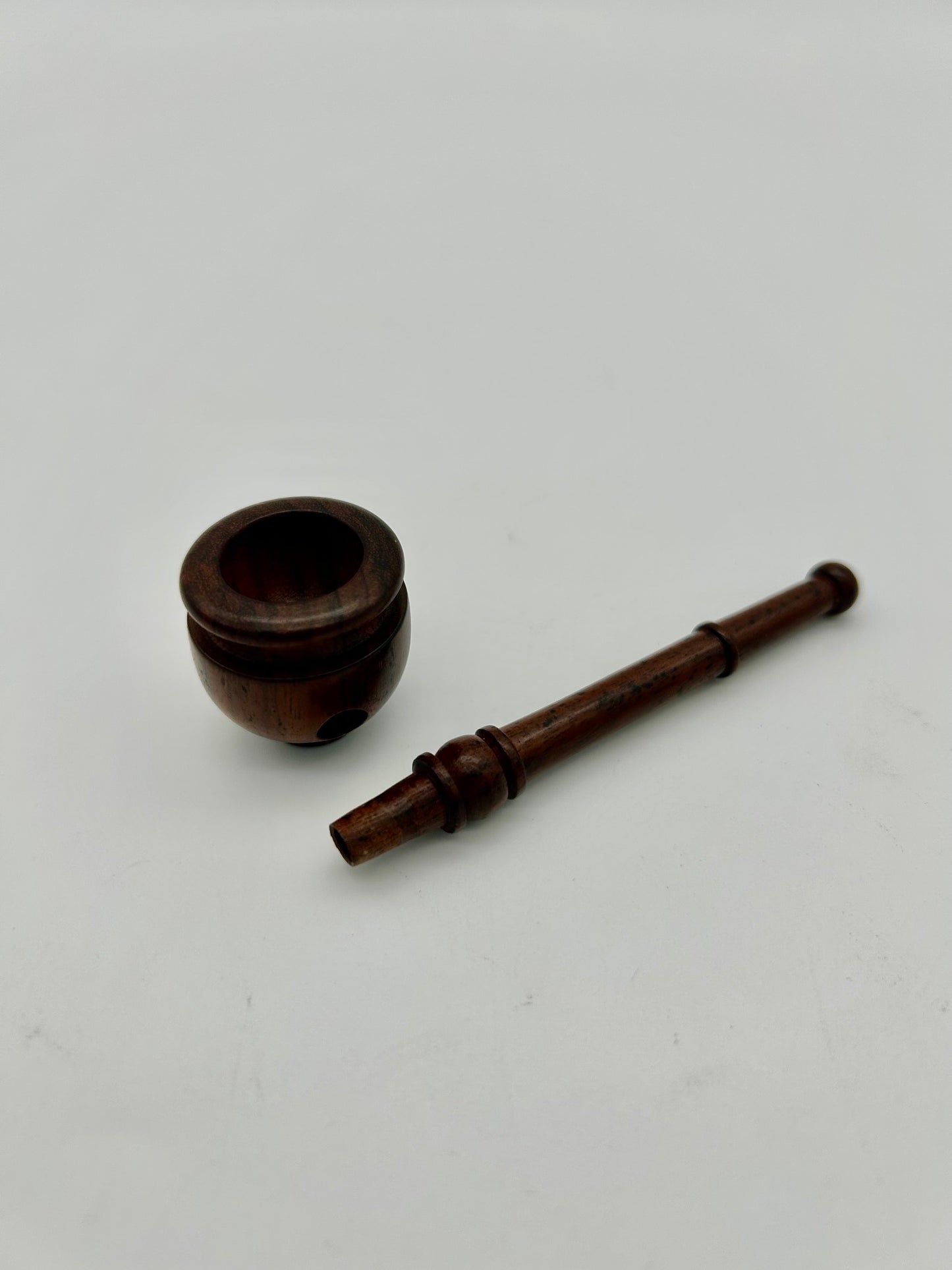 Rosenholz Pfeife, 9cm, Big Bowl