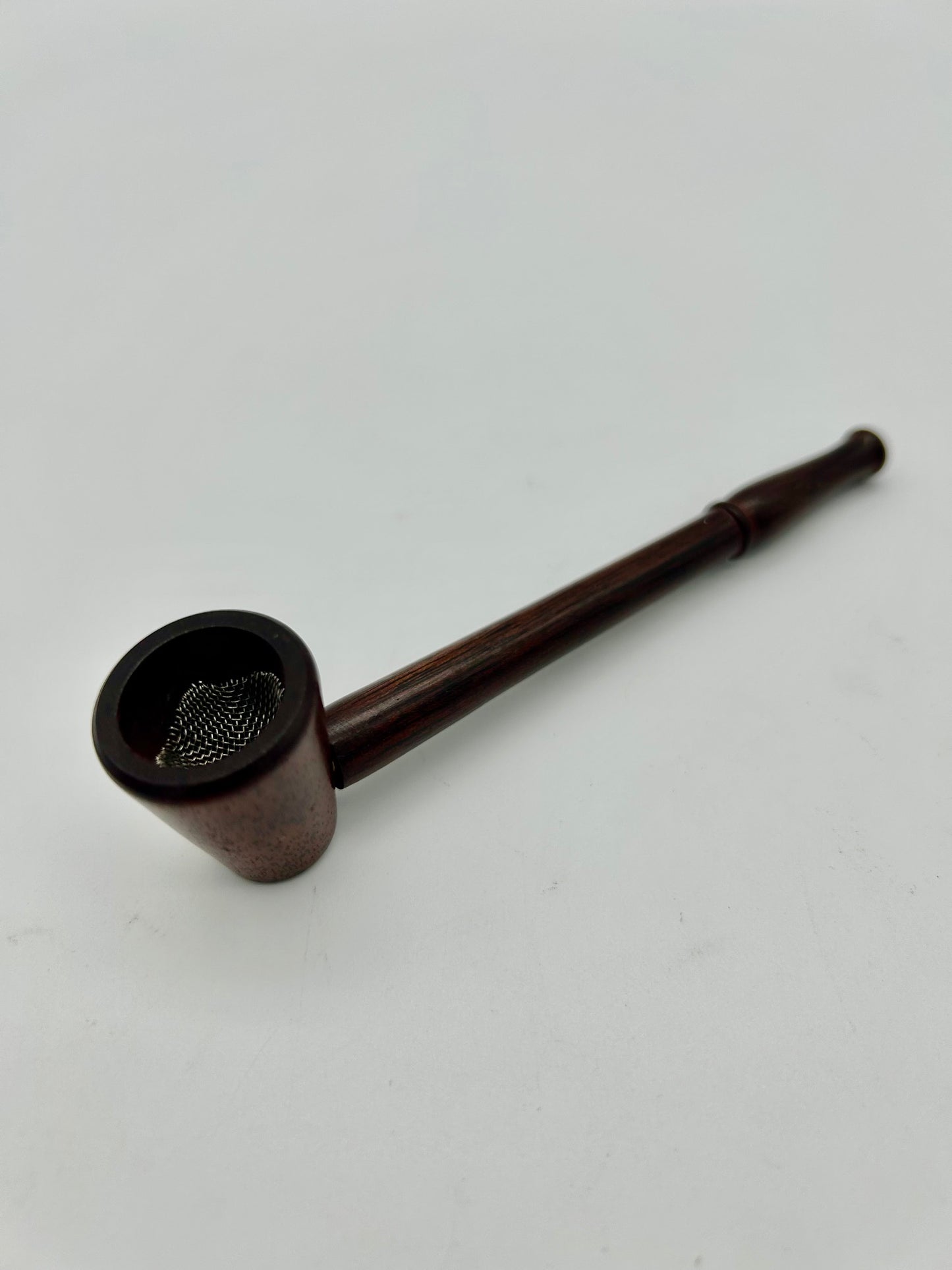 Rosenholz Pfeife, 12cm, Loudspeaker, geschraubt, poliert