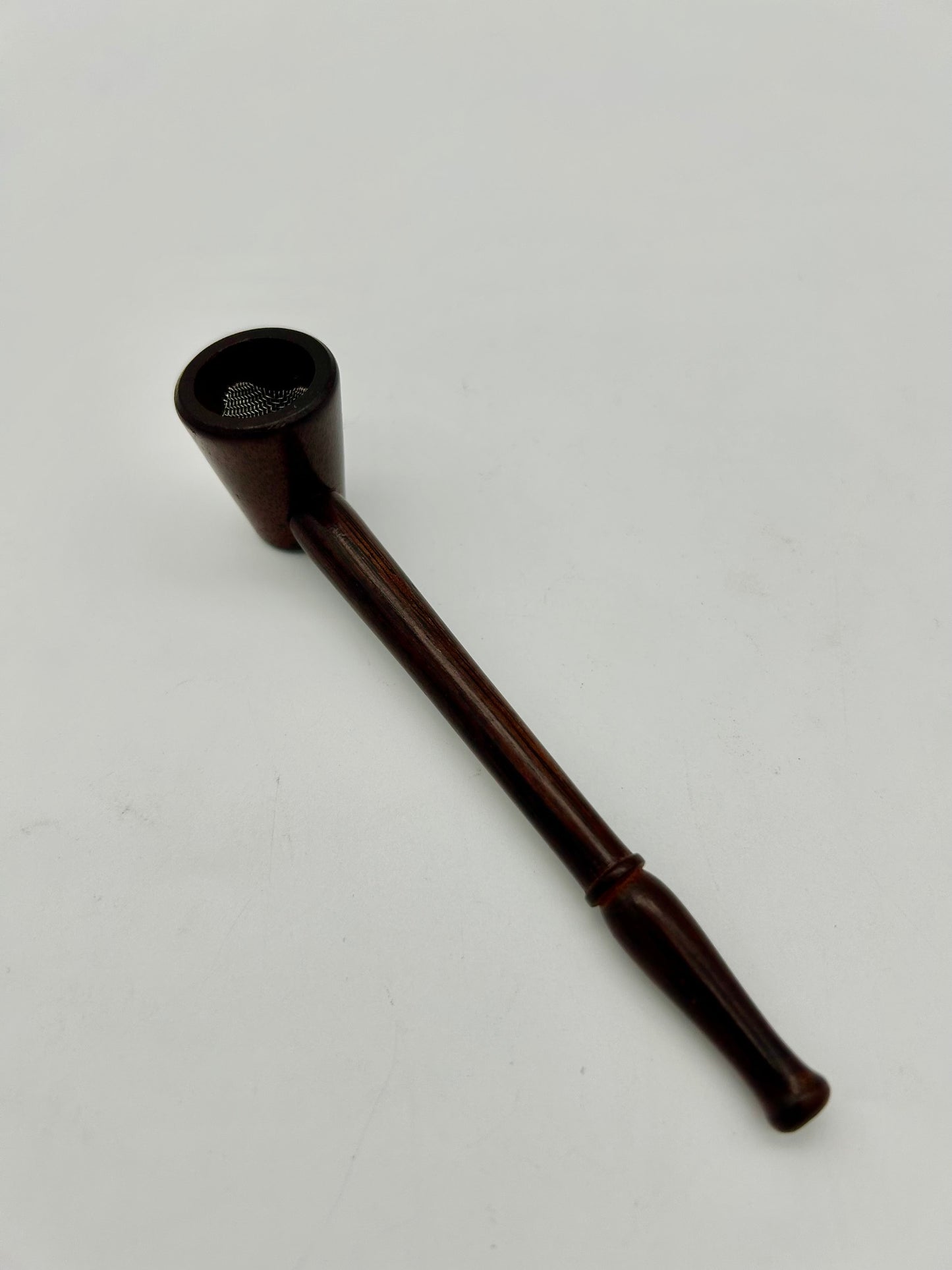 Rosenholz Pfeife, 12cm, Loudspeaker, geschraubt, poliert