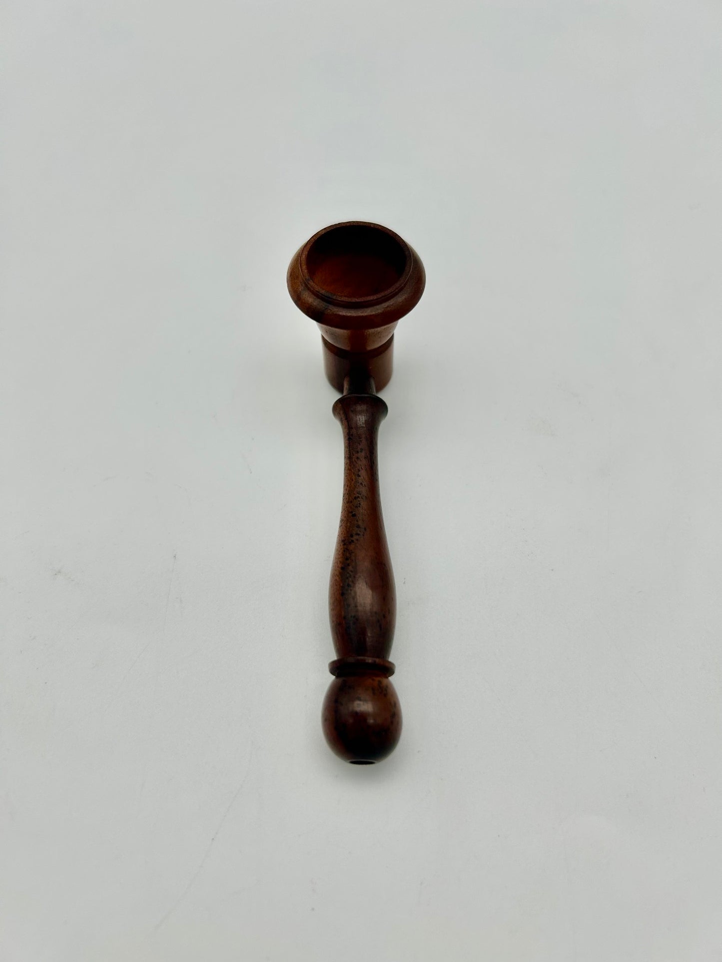 Rosenholz Pfeife, 9cm, Shroom Bowl, poliert