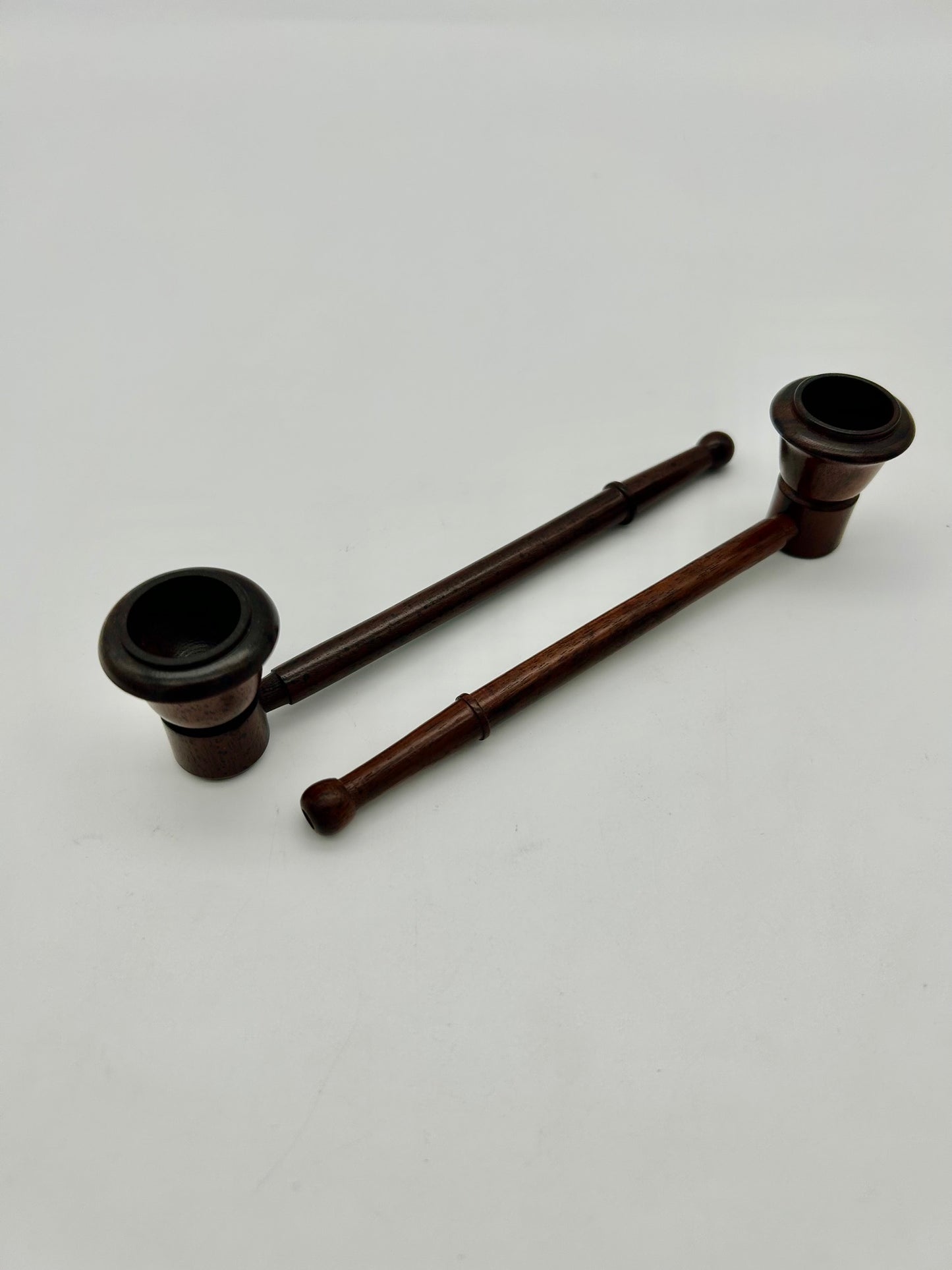 Rosenholz Pfeife, 15cm, Shroom,  poliert