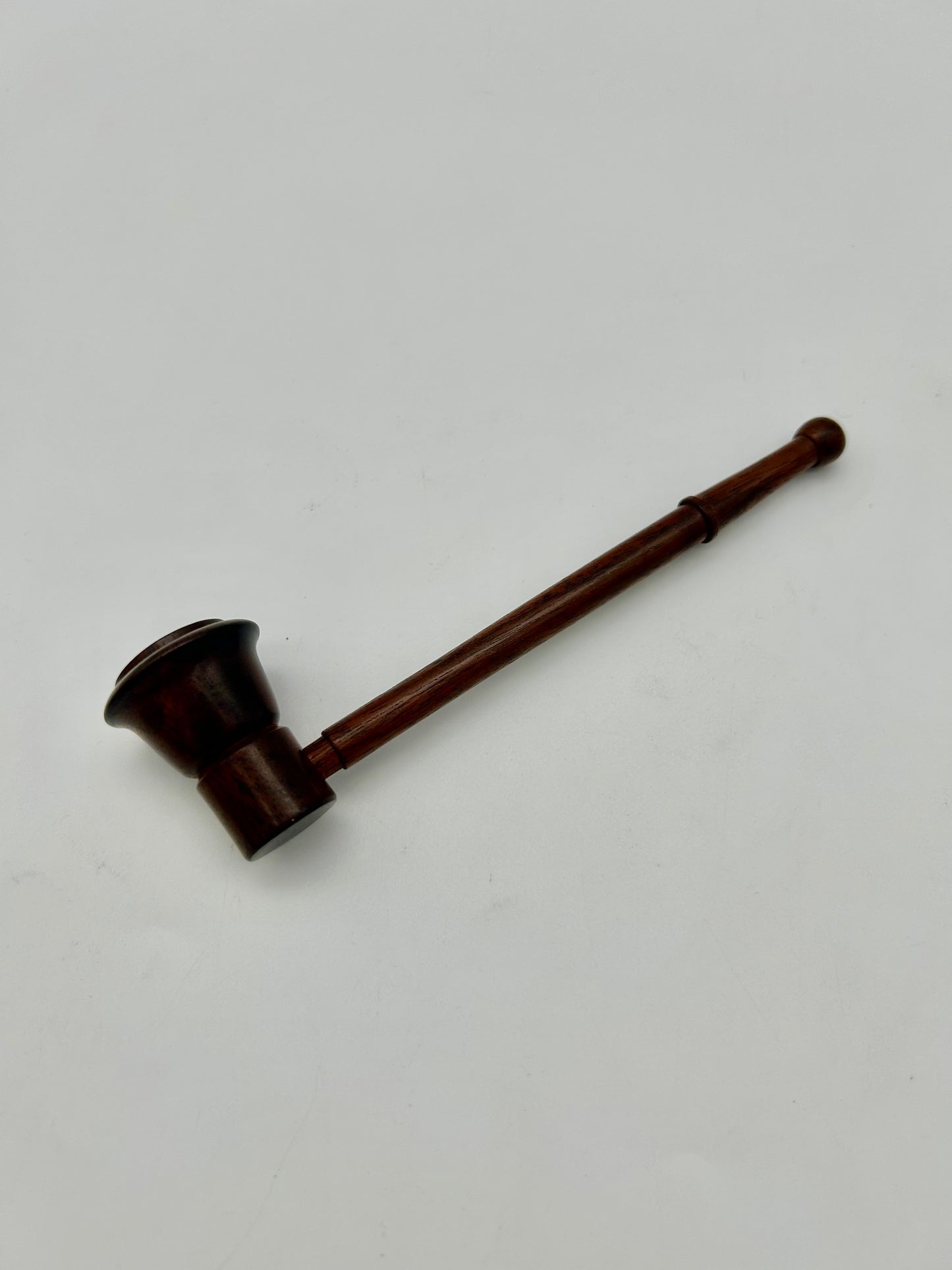 Rosenholz Pfeife, 15cm, Shroom,  poliert