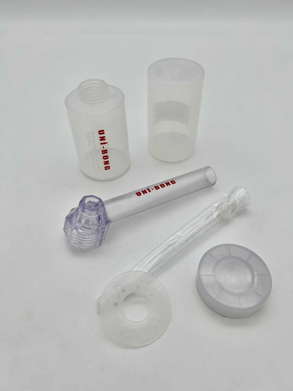 Uni-Bong Bausatz H: 22cm, Ø 5,2cm, Diffusorscheibe