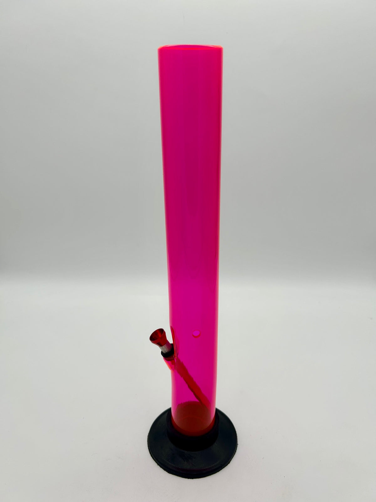 Acryl-Zylinder-40cm, 50mm Ø, Neon Pink