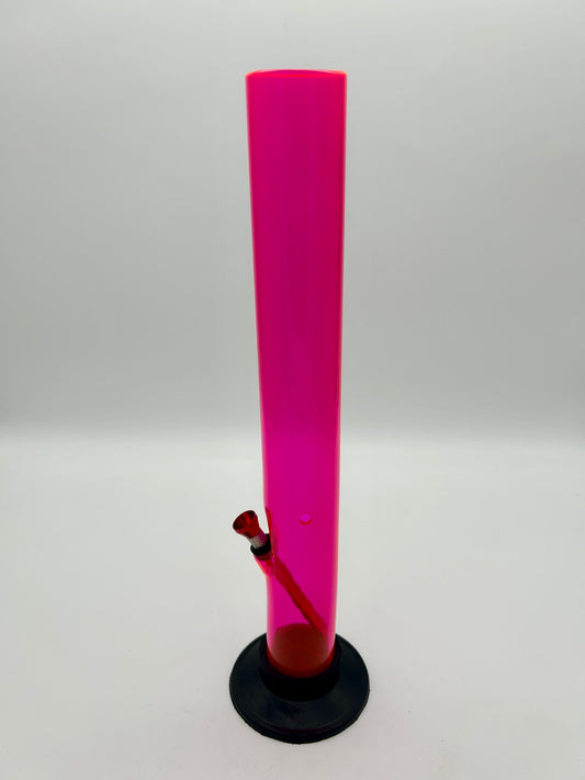 Acryl-Zylinder-40cm, 50mm Ø, Neon Pink