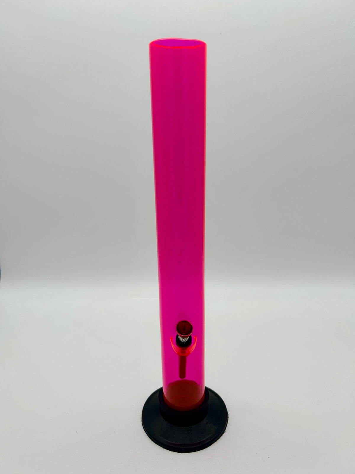 Acryl-Zylinder-40cm, 50mm Ø, Neon Pink