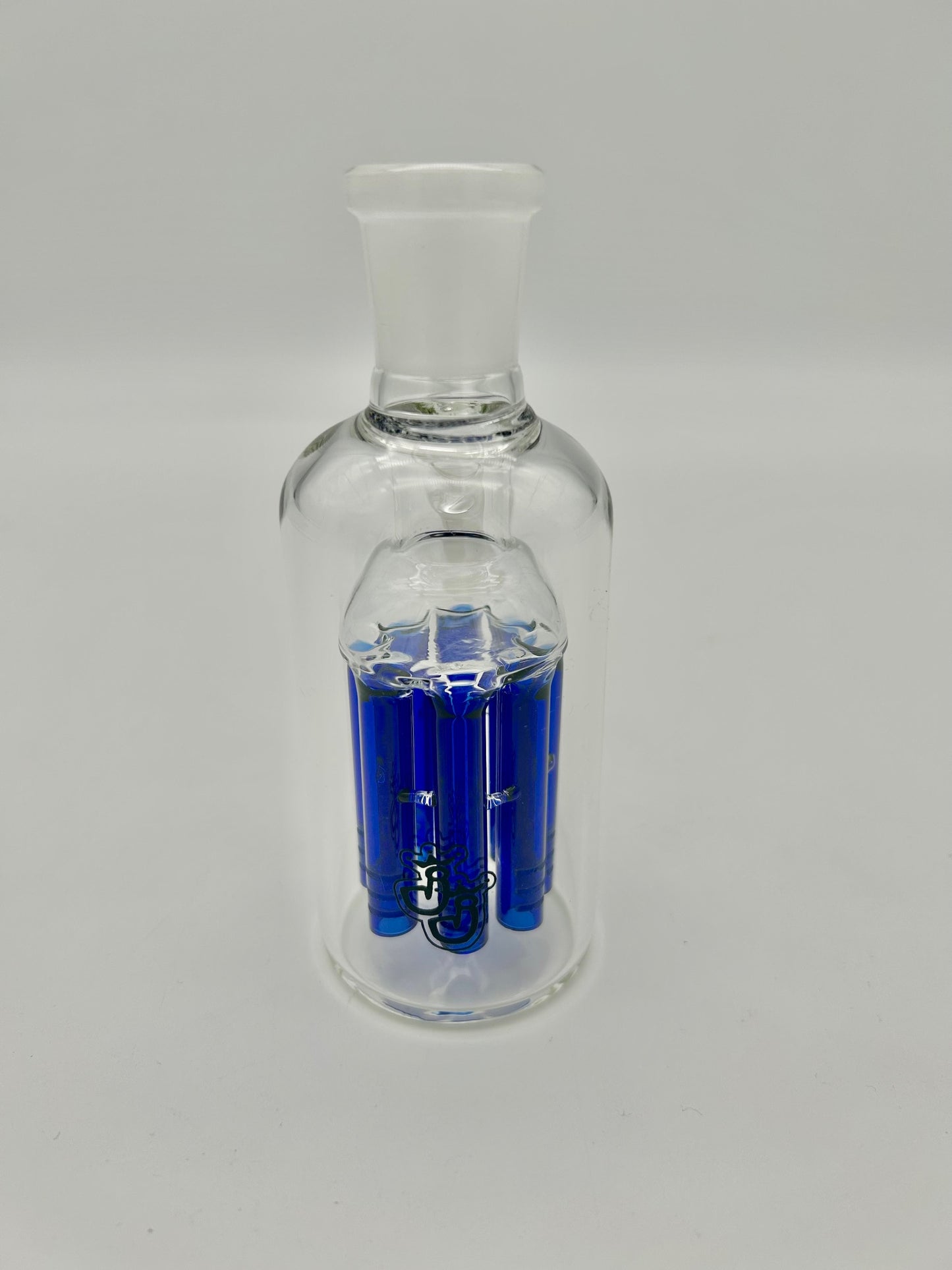 JJ Vorkühler 8 Arm Perkolator Blau Frigidus Ikait H: 12,5cm Ø 4,5 cm NS: 18,8