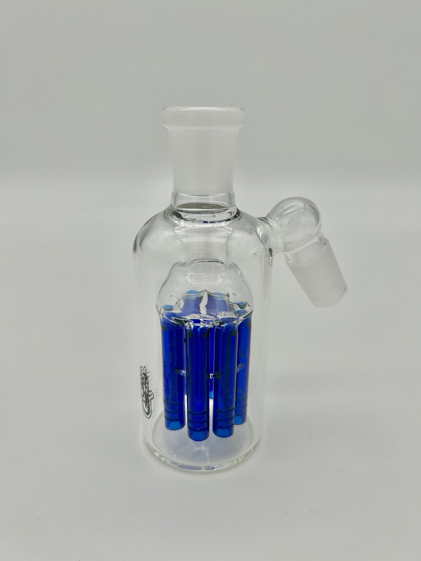 JJ Vorkühler 8 Arm Perkolator Blau Frigidus Ikait H: 12,5cm Ø 4,5 cm NS: 18,8