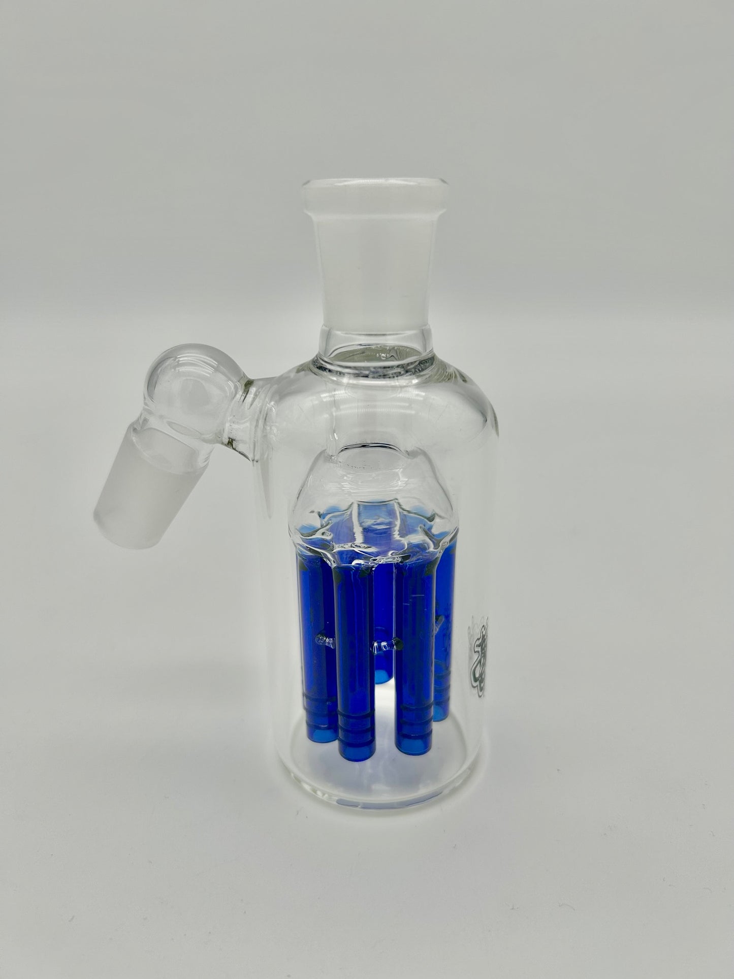 JJ Vorkühler 8 Arm Perkolator Blau Frigidus Ikait H: 12,5cm Ø 4,5 cm NS: 18,8