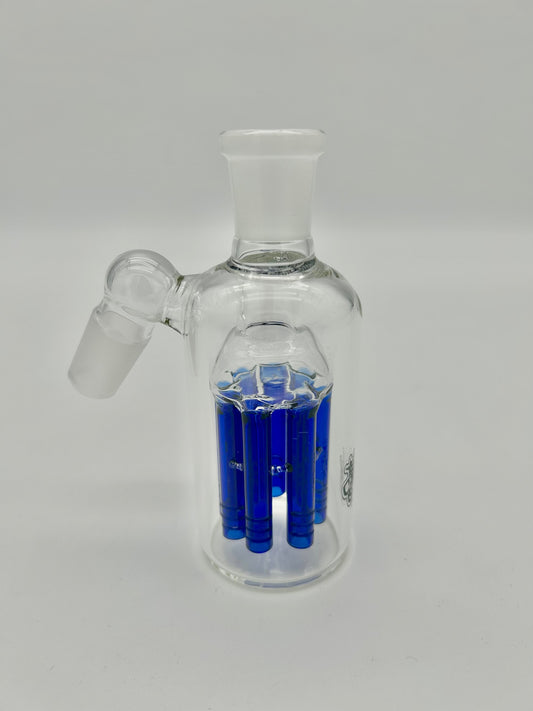 JJ Vorkühler 8 Arm Perkolator Blau Frigidus Ikait H: 12,5cm Ø 4,5 cm NS: 18,8