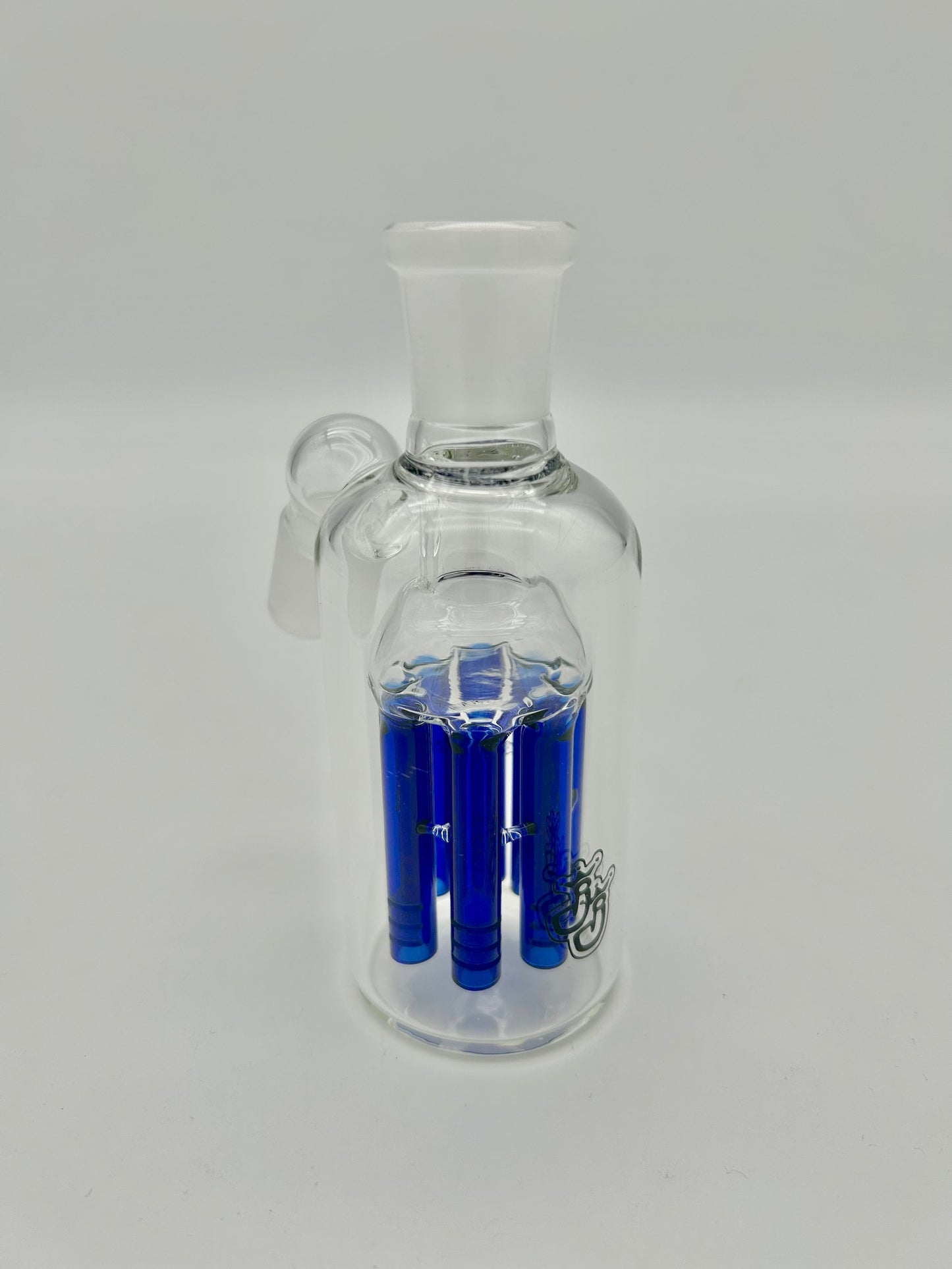 JJ Vorkühler 8 Arm Perkolator Blau Frigidus Ikait H: 12,5cm Ø 4,5 cm NS: 18,8