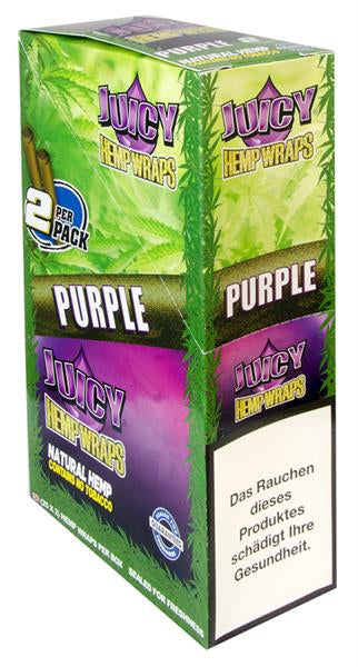 Juicy Hemp Wraps, PURPLE