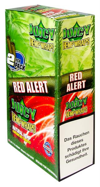 Juicy Hemp Wraps, RED ALERT