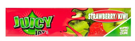 Juicy Jays Strawberry & Kiwi King Size Slim aromat. Papier