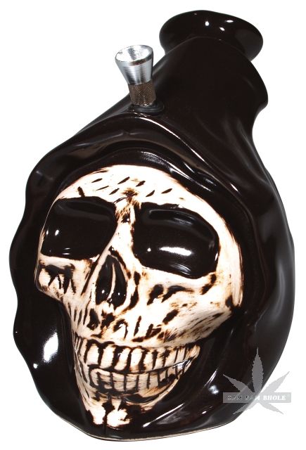 Keramik Skull Mönch 19cm