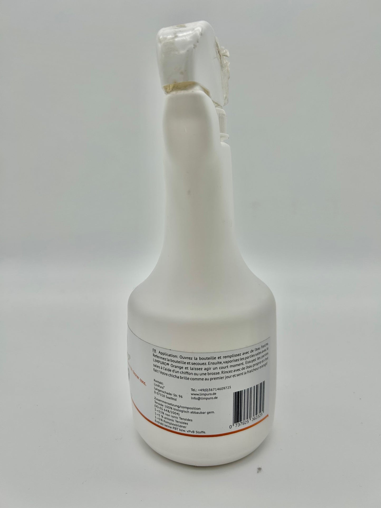 LimPuro Bio Reiniger, 500ml Zerstäuberflasche, Orange