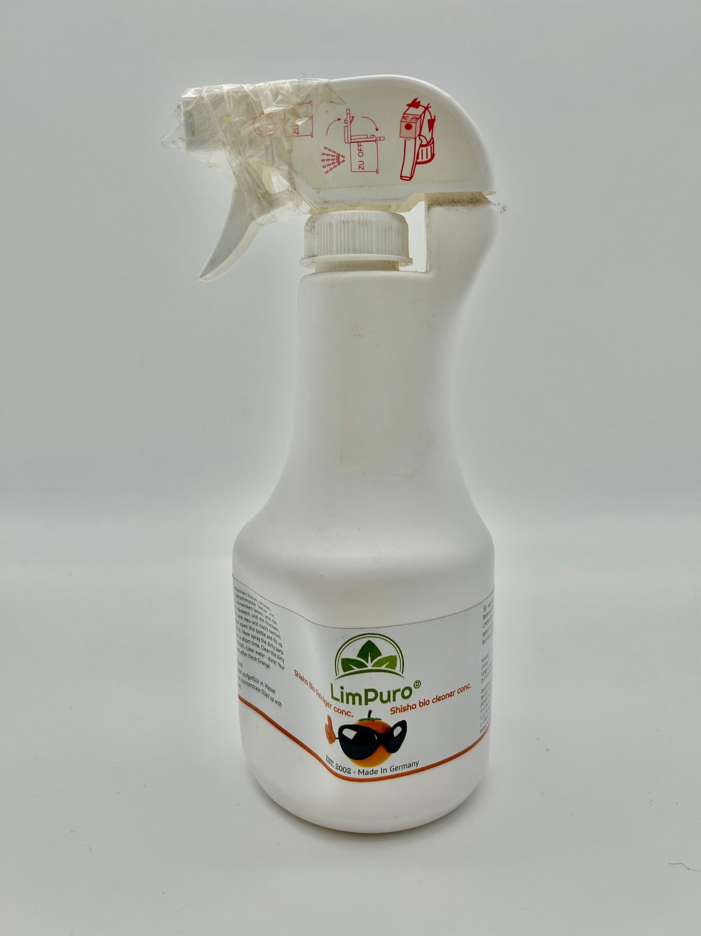 LimPuro Bio Reiniger, 500ml Zerstäuberflasche, Orange