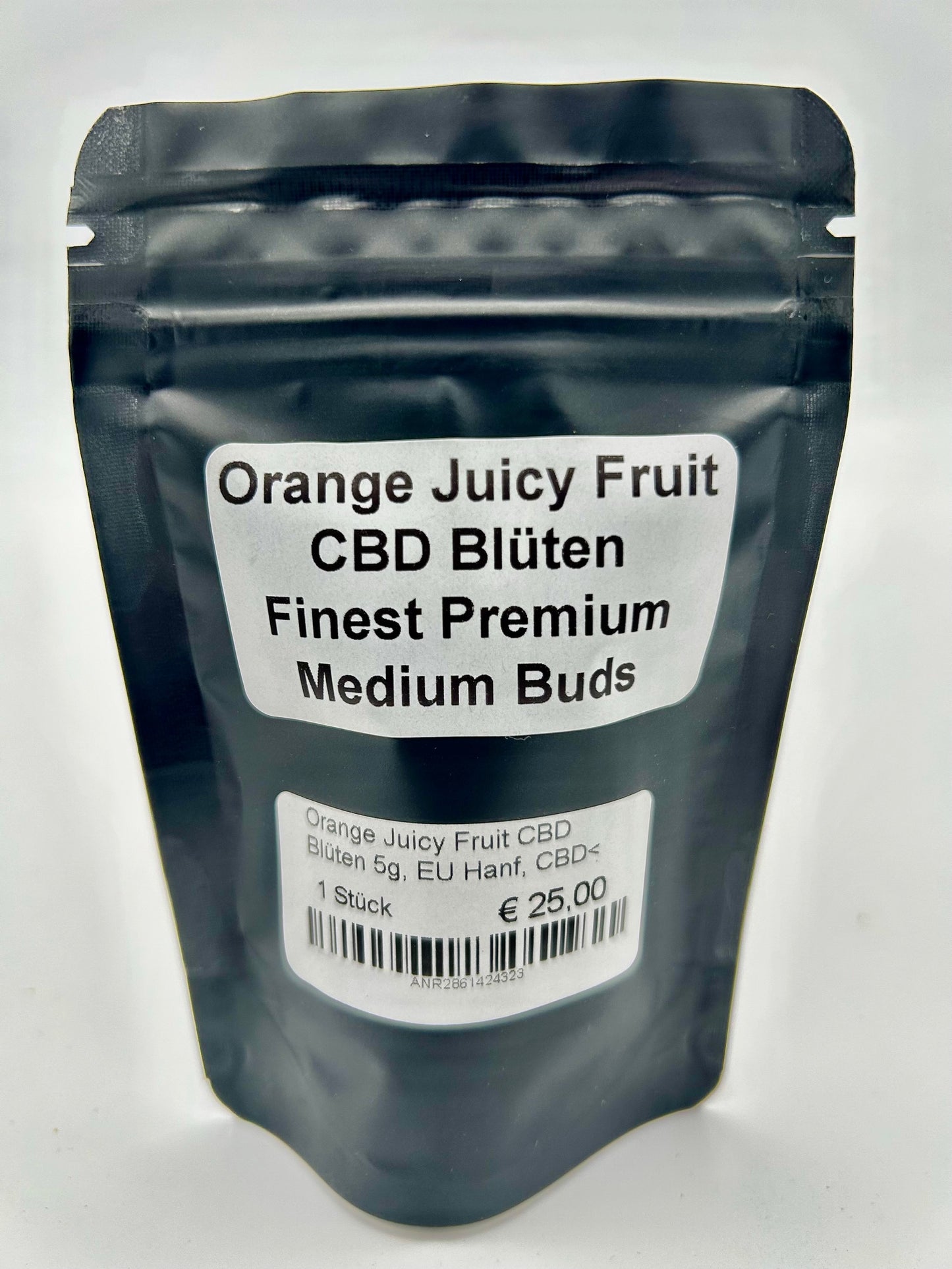 Orange Juicy Fruit CBD Blüten 5g, EU Hanf, CBD< 15 %,THC< 0,2 %