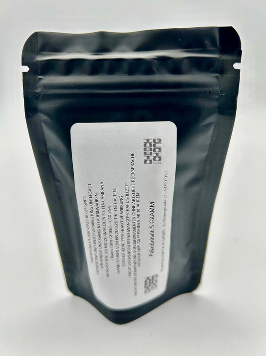 Orange Juicy Fruit CBD Blüten 5g, EU Hanf, CBD< 15 %,THC< 0,2 %