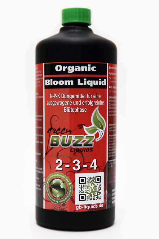 GBL Organic Bloom Liquid -1 Liter N-P-K Düngemittel Blütephase