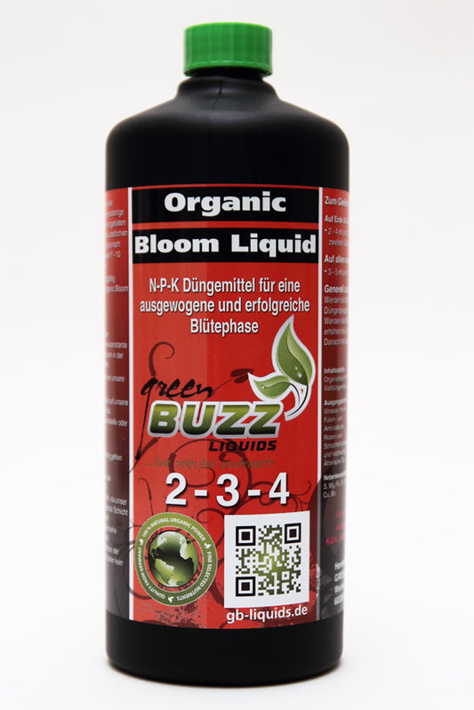 GBL Organic Bloom Liquid -1 Liter N-P-K Düngemittel Blütephase