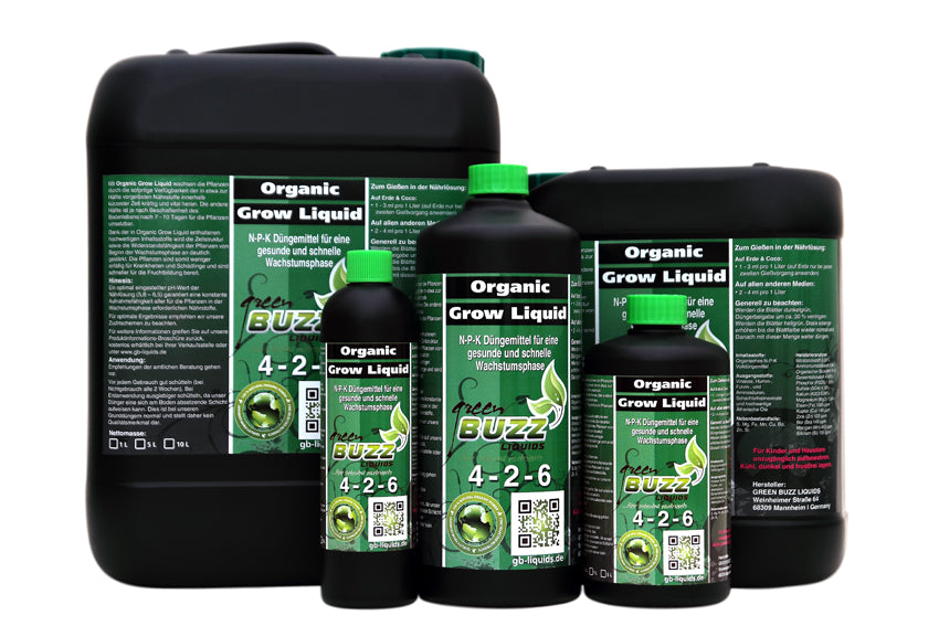 GBL Organic Grow Liquid 5 Liter N 4 - P 2 - K 6