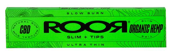 OCB - ROOR Organic Hemp Papers-Tips KSS CBD Natural Gum