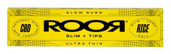 OCB - ROOR Rice King Size Slim + Tips KSS mit CBD