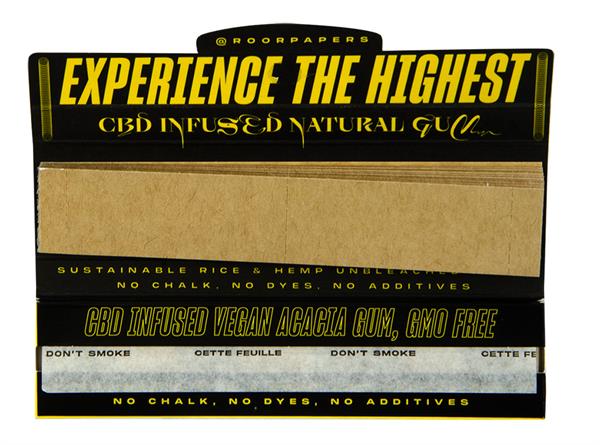 OCB - ROOR Rice King Size Slim + Tips KSS mit CBD