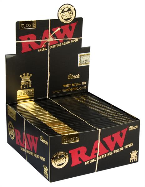 RAW Classic BLACK KS SLIM Papier