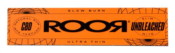 OCB - ROOR Unbleached Slim  Papers KSS CBD Natural Gum