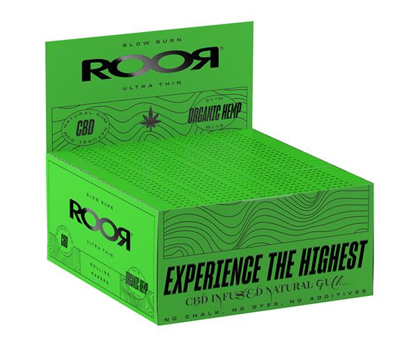 OCB - ROOR Organic Hanf  Papers KSS CBD Natural Gum