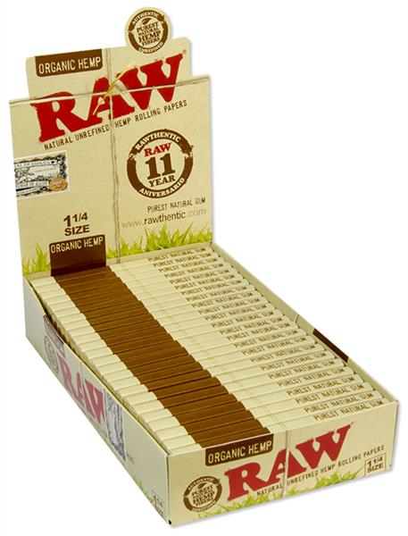 RAW Organic 1 1/4 Papier