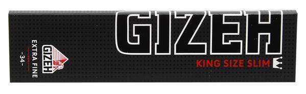 Gizeh Black King Size Slim Extra Fine 33 Blatt