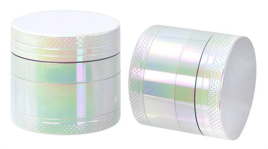 CNC Aluminium Grinder ‘‘Shell Rainbow" 40mm, 4-teilig