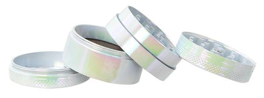 CNC Aluminium Grinder ‘‘Shell Rainbow" 40mm, 4-teilig