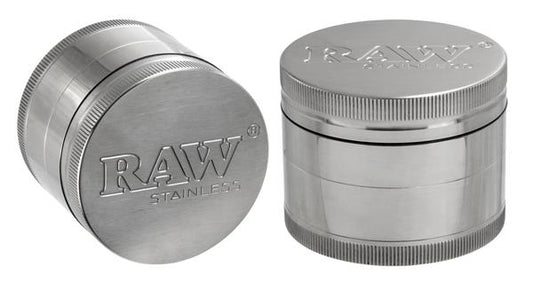 RAW Stainless Steel, Edelstahl Grinder 4-Teilig, ø 60mm
