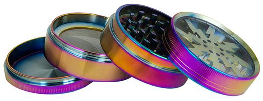 Rainbow - Window CNC Aluminium Grinder 60mm 4-teilig