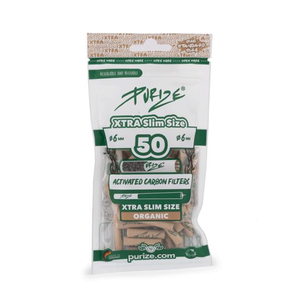 PURIZE Akf.- XTRA Slim Organic, ø 6mm, 50er Packung
