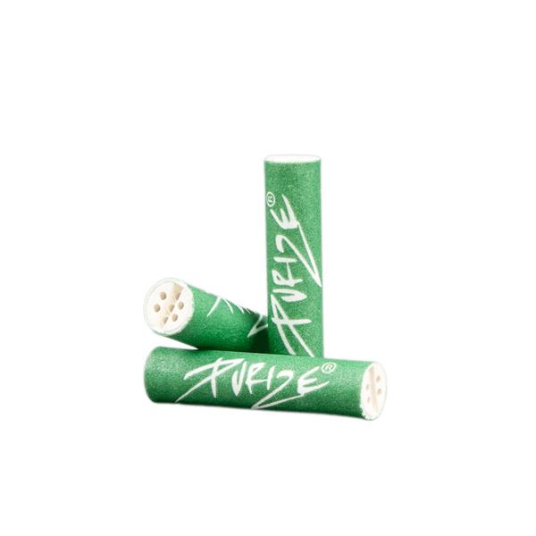 PURIZE Aktivkohlefilter, XTRA Slim GREEN, ø 5,9mm, 250er Packung