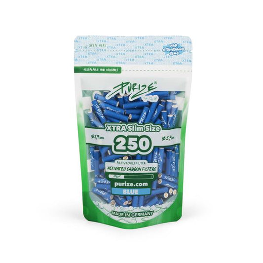 PURIZE Akf.- XTRA Slim Blau 250St. ø 5,9mm