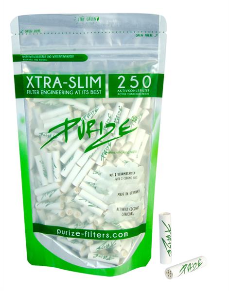 PURIZE Akf.- XTRA Slim White 250St. ø 6mm