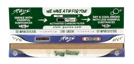 PURIZE® King Size Ultra Slim Unbleached