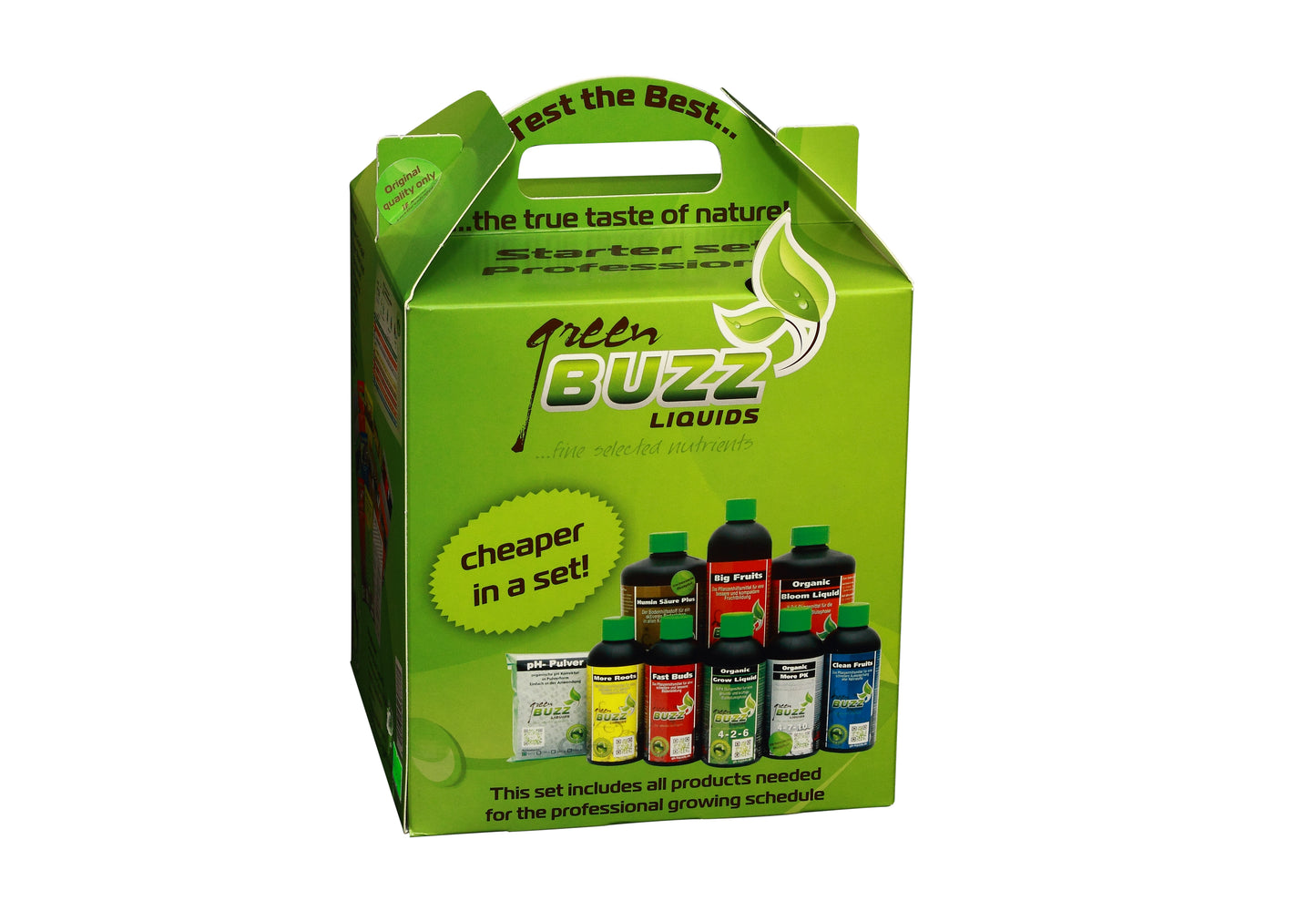 Green Buzz Liquids Starterset Professional