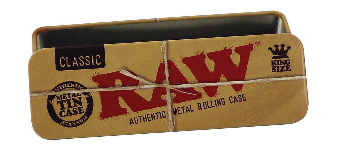 RAW - King Size, Paper Tin - Metall Dose