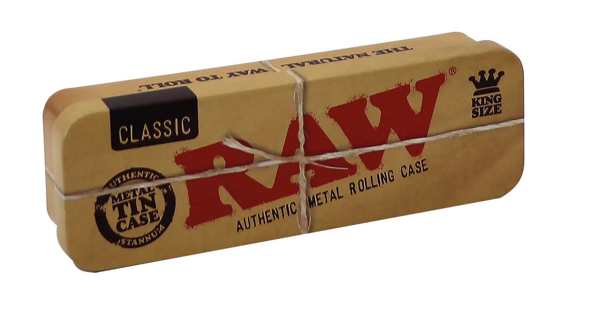 RAW - King Size, Paper Tin - Metall Dose