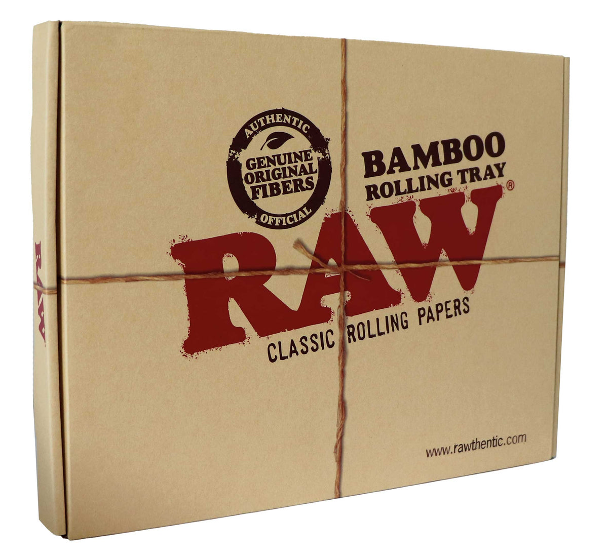 RAW Bamboo Rolling Tray mittel, 22 x 20,5 x 2cm