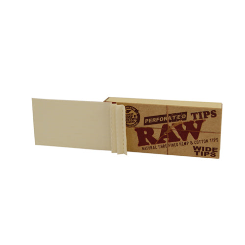 RAW Wide Filtertips perforiert 50 Tips