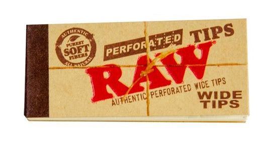 RAW Wide Filtertips perforiert 50 Tips